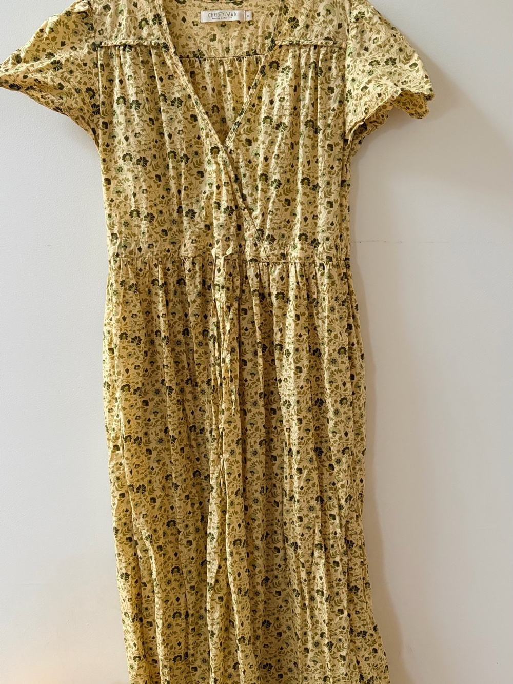 Dawn Dress: Yellow Floral